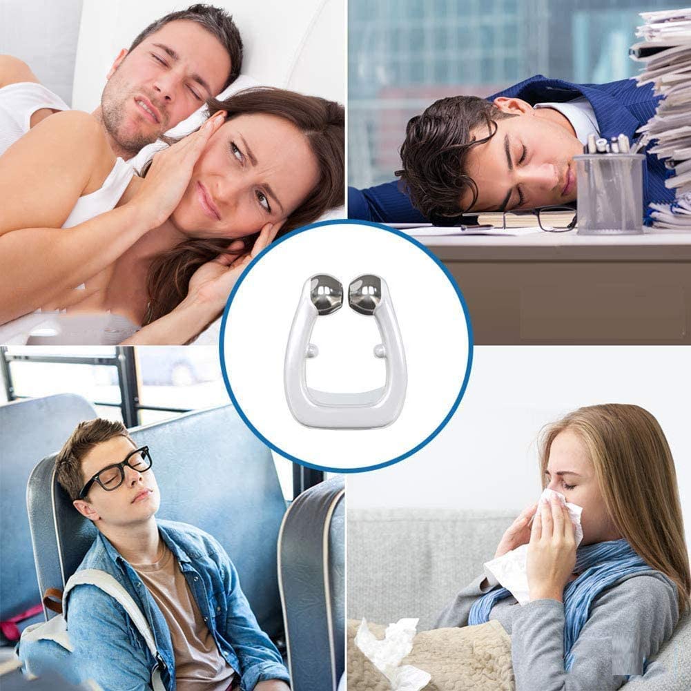 Magnetic Silicone Anti Snore Nose Clip