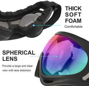 Outdoor Ski & Snowboard UV Protection Goggles