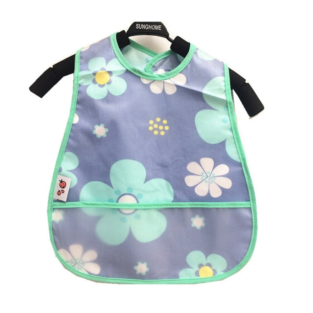 Baby Waterproof Bibs™ - Soft Adjustable Snaps Feeding Bibs For Infants and Toddlers