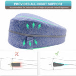 Memory Foam Pillow - Orthopedic Leg and Knee Support Pillow