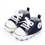 Unisex Toddler Pre-walker Crib Denim Shoes