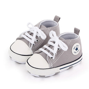 Unisex Toddler Pre-walker Crib Denim Shoes