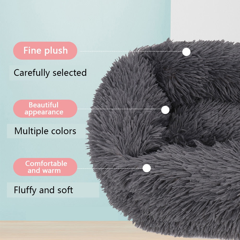 Comfy Calming & Self-Warming Cushion Bed for Cat & Dog