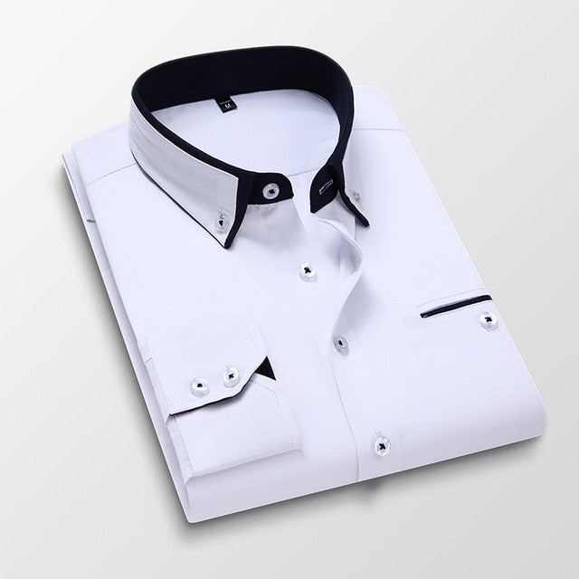 Goodthreads - Buttoned Down Men's Slim Fit Button Collar Solid Dress Shirt