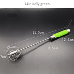 304 Stainless Steel Whisk - Semi Automatic Egg Beater