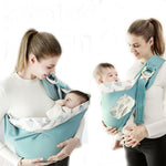 2n1 Baby Wrap Newborn Sling and Infant Nursing Cover Carrier