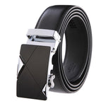 Genuine Leather Belts for Men - Automatic Buckle