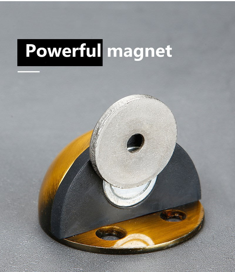 Floor Mount Stainless Steel Magnetic Door Stopper