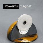 Floor Mount Stainless Steel Magnetic Door Stopper